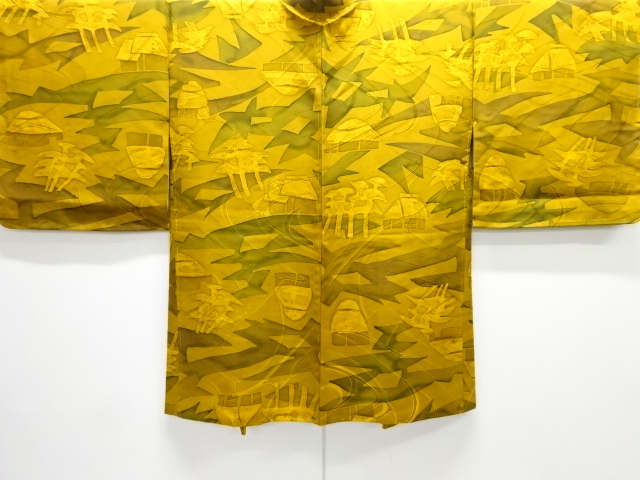 JAPANESE HAORI COAT / UNUSED HOUSE SCENERY 